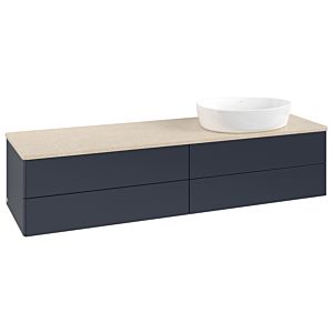 Meuble sous-vasque Villeroy &amp; Boch Antao 1600x360x500mm L27013HG avec éclairage FK/AP: HG/3