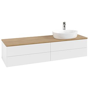 Meuble sous-vasque Villeroy &amp; Boch Antao 1600x360x500mm L27051MT avec éclairage FK/AP: MT/1
