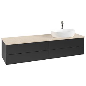 Meuble sous-vasque Villeroy &amp; Boch Antao 1600x360x500mm L27053PD avec éclairage FK/AP: PD/3