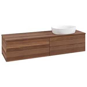 Villeroy & Boch Antao Waschtischunterschrank 1600x360x500mm L27112HM mit Beleuchtung mit Struktur FK/AP: HM/2