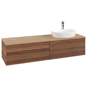 Villeroy &amp; Boch Antao meuble sous vasque 1600x360x500mm L27151HM avec éclairage avec structure FK/AP: HM/1