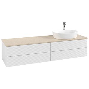 Villeroy &amp; Boch Antao vanity unit 1600x360x500mm L27153GF with lighting with structure FK/AP: GF/3