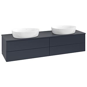 Meuble sous-vasque Villeroy &amp; Boch Antao 1600x360x500mm L28010HG avec éclairage FK/AP: HG/0