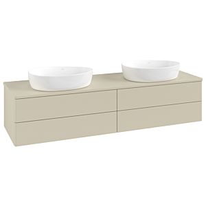 Meuble sous-vasque Villeroy &amp; Boch Antao 1600x360x500mm L28010HJ avec éclairage FK/AP: HJ/0