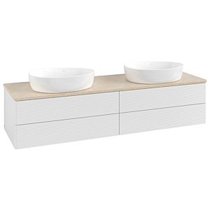 Villeroy &amp; Boch Antao vanity unit 1600x360x500mm L28113GF with lighting with structure FK/AP: GF/3