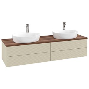 Villeroy &amp; Boch Antao vanity unit 1600x360x500mm L28152HJ with lighting with structure FK/AP: HJ/2