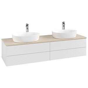 Meuble sous-vasque Villeroy &amp; Boch Antao 1600x360x500mm L28153GF avec éclairage avec structure FK/AP: GF/3