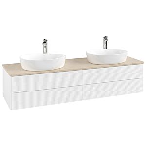 Villeroy &amp; Boch Antao vanity unit 1600x360x500mm L28153MT with lighting with structure FK/AP: MT/3
