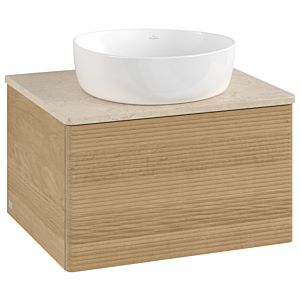 Villeroy &amp; Boch Antao vanity unit 600x360x500mm L29113HN with lighting with structure FK/AP: HN/3