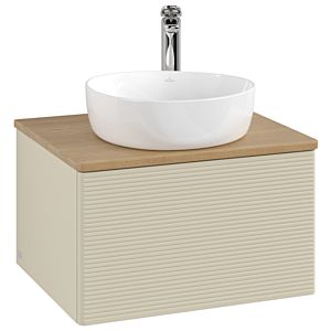 Villeroy &amp; Boch Antao vanity unit 600x360x500mm L29151HJ with lighting with structure FK/AP: HJ/1