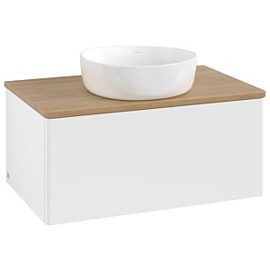 Meuble sous-vasque Villeroy &amp; Boch Antao 800x360x500mm L30011MT avec éclairage FK/AP: MT/1