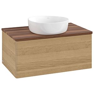 Meuble sous-vasque Villeroy &amp; Boch Antao 800x360x500mm L30012HN avec éclairage FK/AP: HN/2
