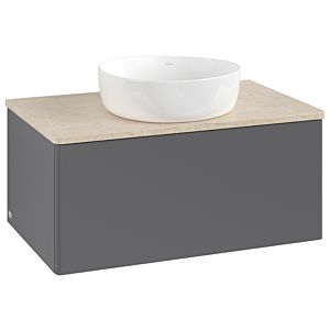 Meuble sous-vasque Villeroy &amp; Boch Antao 800x360x500mm L30013GK avec éclairage FK/AP: GK/3