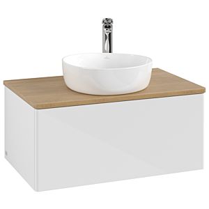 Meuble sous-vasque Villeroy &amp; Boch Antao 800x360x500mm L30051GF avec éclairage FK/AP: GF/1