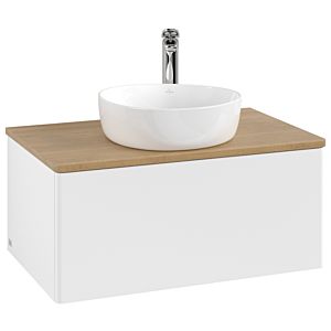 Meuble sous-vasque Villeroy &amp; Boch Antao 800x360x500mm L30051MT avec éclairage FK/AP: MT/1