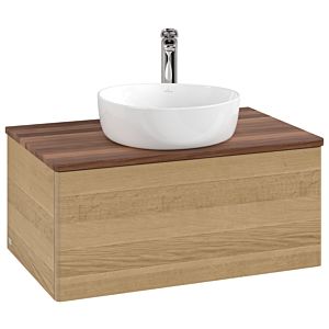 Villeroy &amp; Boch Antao vanity unit 800x360x500mm L30052HN with lighting FK/AP: HN/2