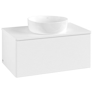 Meuble sous-vasque Villeroy &amp; Boch Antao 800x360x500mm L30110MT avec éclairage avec structure FK/AP: MT/0