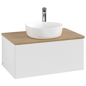 Meuble sous-vasque Villeroy &amp; Boch Antao 800x360x500mm L30151GF avec éclairage avec structure FK/AP: GF/1