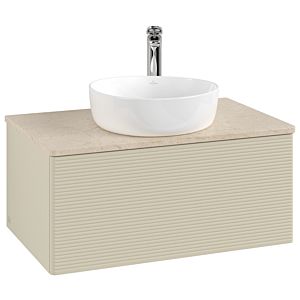 Villeroy &amp; Boch Antao vanity unit 800x360x500mm L30153HJ with lighting with structure FK/AP: HJ/3