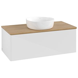 Villeroy &amp; Boch Antao vanity unit 1000x360x500mm L31011GF with lighting FK/AP: GF/1