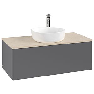 Meuble sous-vasque Villeroy &amp; Boch Antao 1000x360x500mm L31053GK avec éclairage FK/AP: GK/3