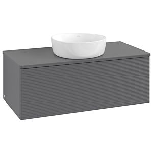 Meuble sous-vasque Villeroy &amp; Boch Antao 1000x360x500mm L31110GK avec éclairage avec structure FK/AP: GK/0