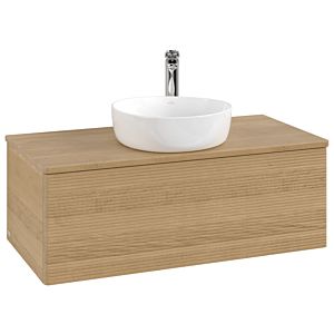 Villeroy &amp; Boch Antao meuble sous lavabo 1000x360x500mm L31151HN avec éclairage avec structure FK/AP: HN/1