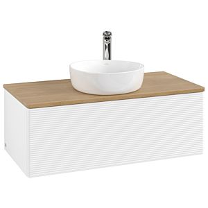 Villeroy &amp; Boch Antao vanity unit 1000x360x500mm L31151MT with lighting with structure FK/AP: MT/1