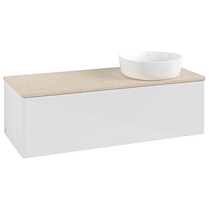 Villeroy &amp; Boch Antao vanity unit 1200x360x500mm L34013GF with lighting FK/AP: GF/3