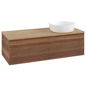 Villeroy & Boch Antao Waschtischunterschrank 1200x360x500mm L34111HM mit Beleuchtung mit Struktur FK/AP: HM/1