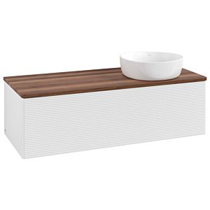Villeroy & Boch Antao Waschtischunterschrank 1200x360x500mm L34112GF mit Beleuchtung mit Struktur FK/AP: GF/2