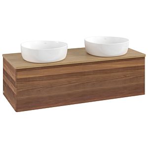 Meuble sous-vasque Villeroy &amp; Boch Antao 1200x360x500mm L35011HM avec éclairage FK/AP: HM/1