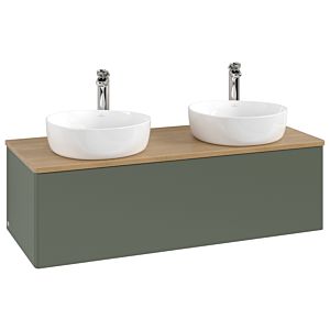 Meuble sous-vasque Villeroy &amp; Boch Antao 1200x360x500mm L35051HL avec éclairage FK/AP: HL/1