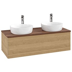 Meuble sous-vasque Villeroy &amp; Boch Antao 1200x360x500mm L35052HN avec éclairage FK/AP: HN/2