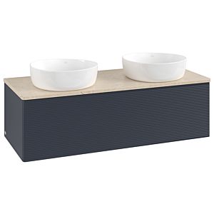 Meuble sous-vasque Villeroy &amp; Boch Antao 1200x360x500mm L35113HG avec éclairage avec structure FK/AP: HG/3