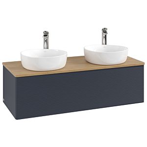 Meuble sous-vasque Villeroy &amp; Boch Antao 1200x360x500mm L35151HG avec éclairage avec structure FK/AP: HG/1
