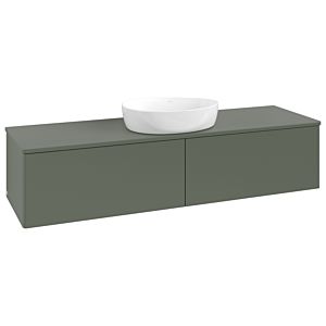 Meuble sous-vasque Villeroy &amp; Boch Antao 1600x360x500mm L36010HL avec éclairage FK/AP: HL/0