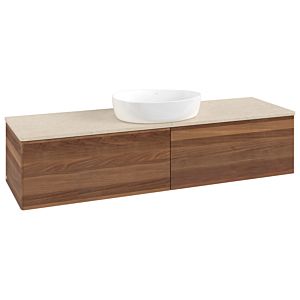 Meuble sous-vasque Villeroy &amp; Boch Antao 1600x360x500mm L36013HM avec éclairage FK/AP: HM/3
