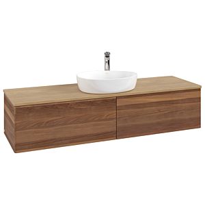 Villeroy &amp; Boch Antao vanity unit 1600x360x500mm L36051HM with lighting FK/AP: HM/1