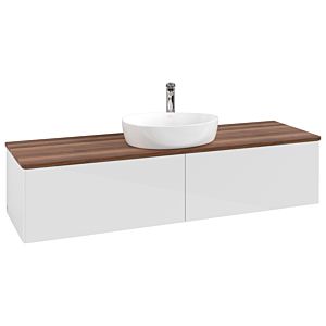 Villeroy &amp; Boch Antao vanity unit 1600x360x500mm L36052GF with lighting FK/AP: GF/2