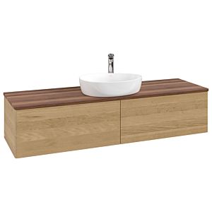 Villeroy & Boch Antao Waschtischunterschrank 1600x360x500mm L36052HN mit Beleuchtung FK/AP: HN/2