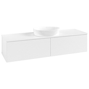 Villeroy &amp; Boch Antao vanity unit 1600x360x500mm L36110MT with lighting with structure FK/AP: MT/0