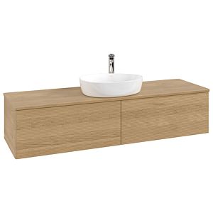 Villeroy &amp; Boch Antao vanity unit 1600x360x500mm L36151HN with lighting with structure FK/AP: HN/1
