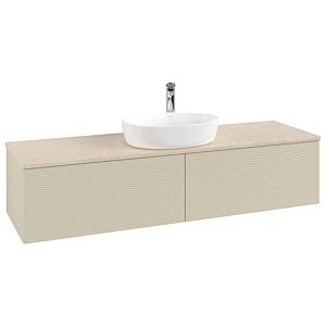 Villeroy & Boch Antao Waschtischunterschrank 1600x360x500mm L36153HJ mit Beleuchtung mit Struktur FK/AP: HJ/3