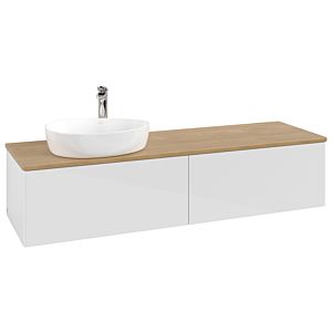 Villeroy &amp; Boch Antao vanity unit 1600x360x500mm L37051GF with lighting FK/AP: GF/1