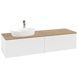 Meuble sous-vasque Villeroy &amp; Boch Antao 1600x360x500mm L37051MT avec éclairage FK/AP: MT/1