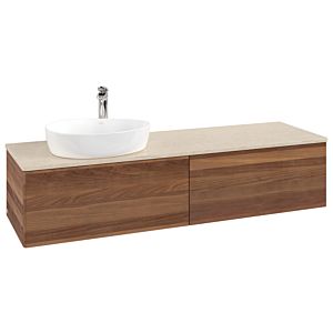Meuble sous-vasque Villeroy &amp; Boch Antao 1600x360x500mm L37053HM avec éclairage FK/AP: HM/3