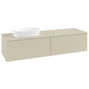 Villeroy & Boch Antao Waschtischunterschrank 1600x360x500mm L37110HJ mit Beleuchtung mit Struktur FK/AP: HJ/0