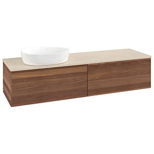 Meuble sous-vasque Villeroy &amp; Boch Antao 1600x360x500mm L37113HM avec éclairage avec structure FK/AP: HM/3