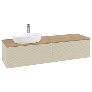 Villeroy & Boch Antao Waschtischunterschrank 1600x360x500mm L37151HJ mit Beleuchtung mit Struktur FK/AP: HJ/1